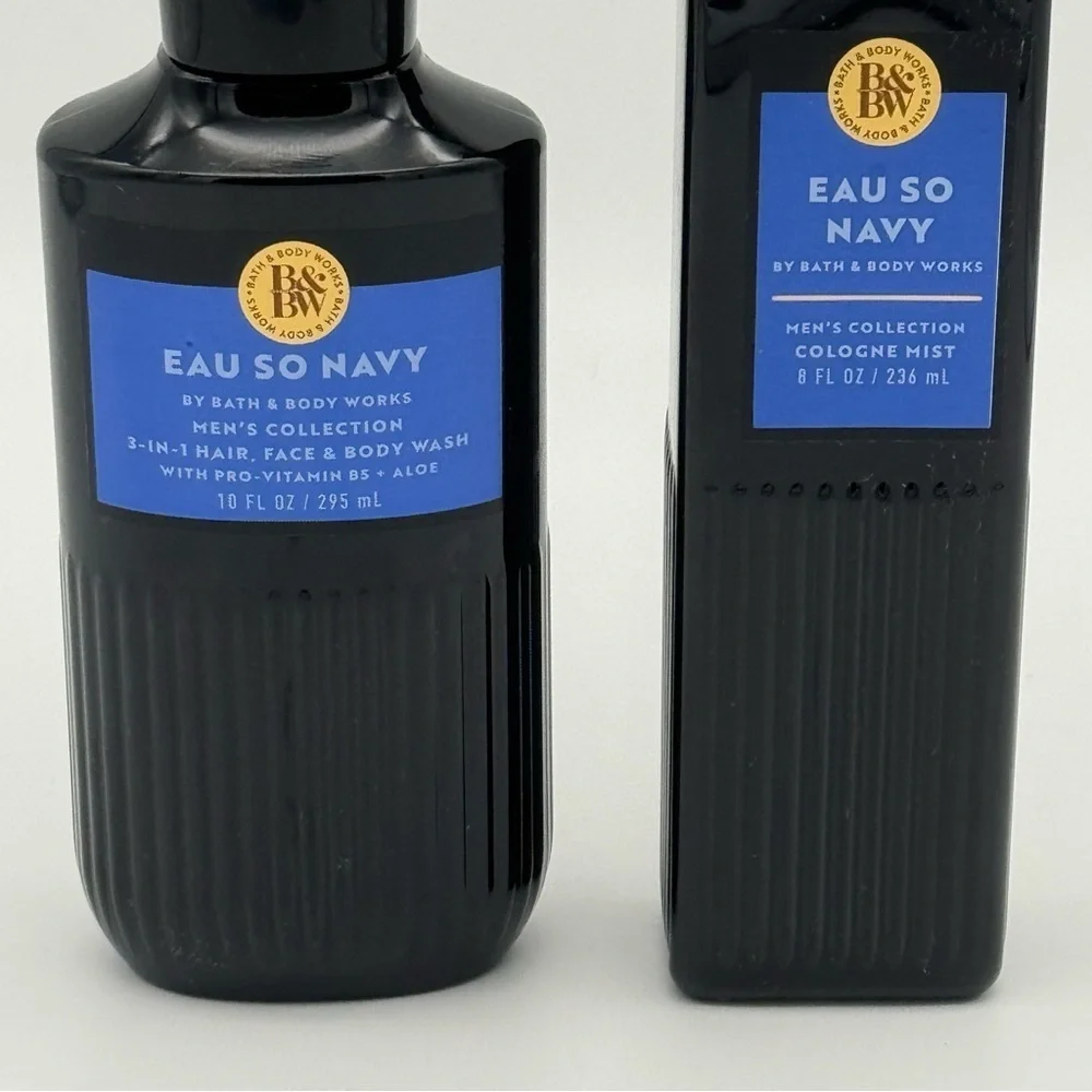 Bath & Body Works Eau So Navy Men’s Body Care Gift Set NWT